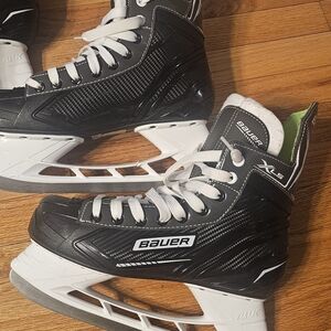 Bauer Black and White Ice Hockey Skates